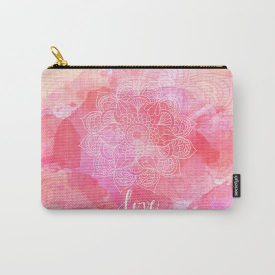 Love Mandala Carry-All Pouch