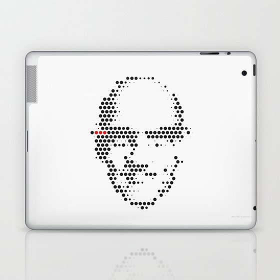 Foucault in Dots Laptop & iPad Skin