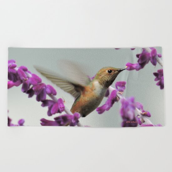 Slipping in for Another Sip Beach Towel