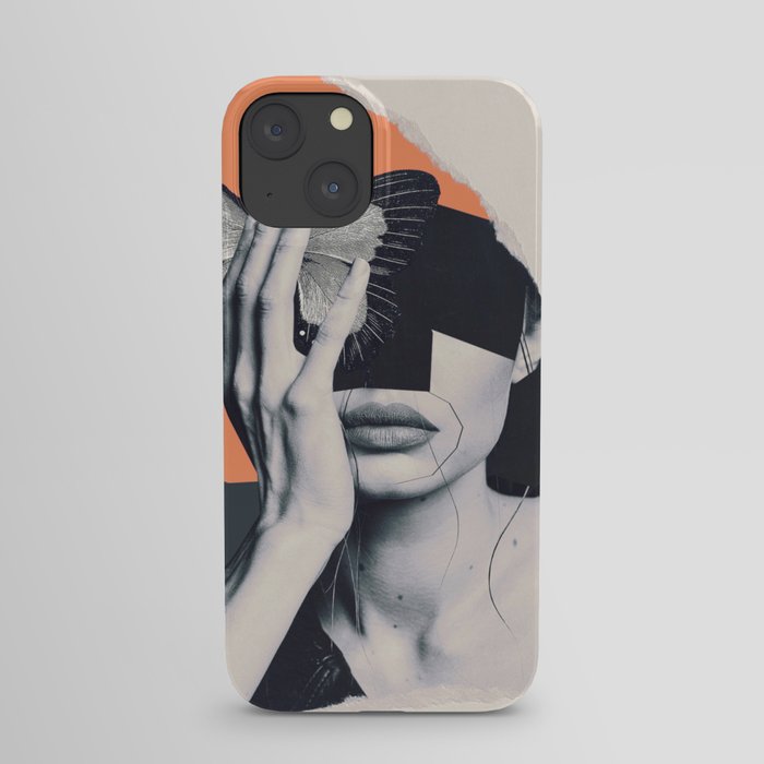 collage art / butterfly iPhone Case