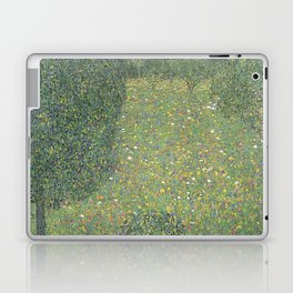 Gustav Klimt - Landscape Garden (Meadow in Flower) 1906 Laptop & iPad Skin