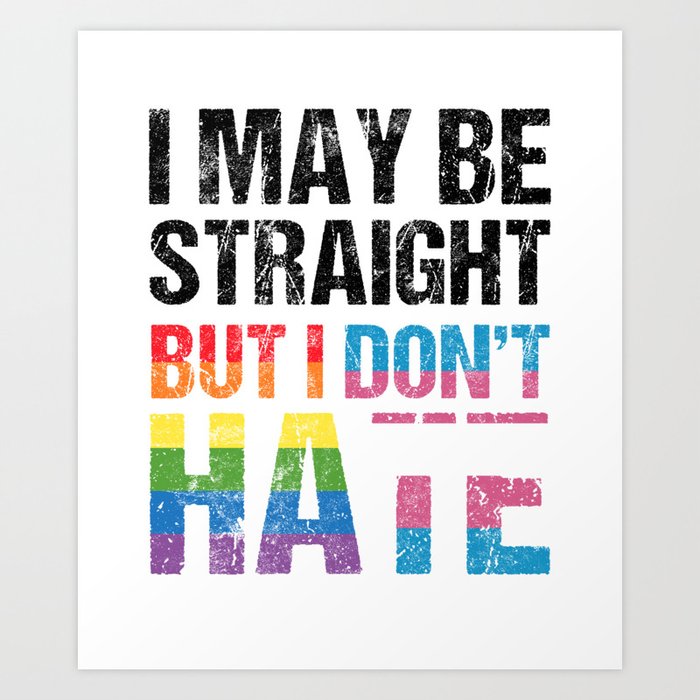 Multicolor Gay Pride Rainbow LGBT Gifts Lets Get One Thing Straight Im Not Pride Month Funny LGBT Throw Pillow 18x18 