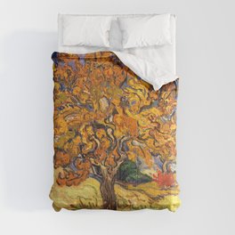 The Mulberry Tree by Vincent van Gogh Comforter