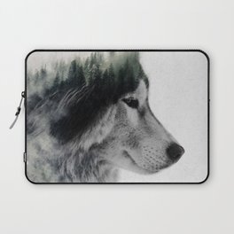 Wolf Stare Laptop Sleeve