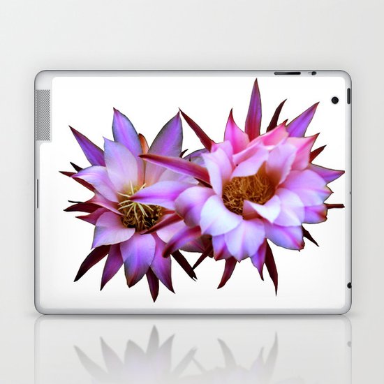 Purple cactus blossom Laptop & iPad Skin