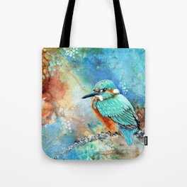 Kingfisher Karma Tote Bag