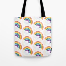 Rainbow Reflections Tote Bag