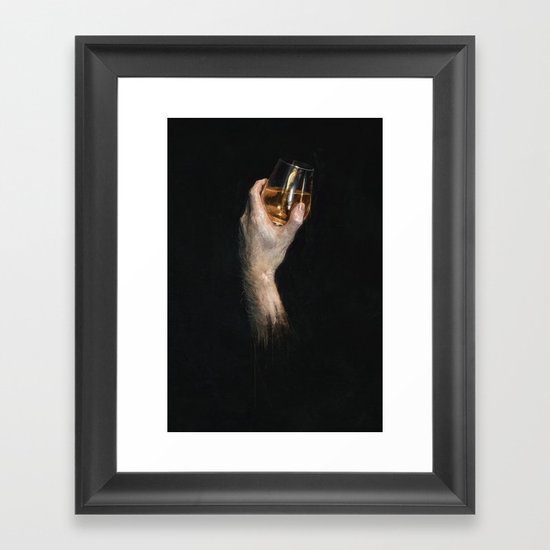 Study in Scotch Framed Art Print