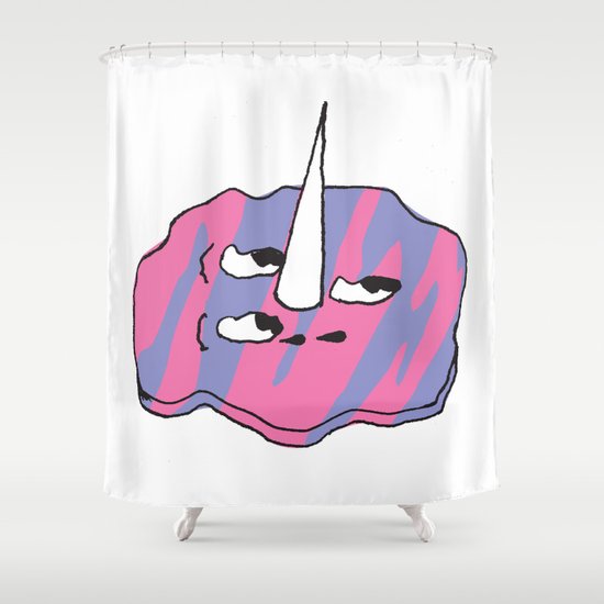 Ice Cream Puddle Shower Curtain