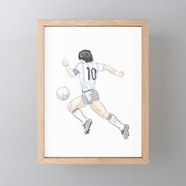 Maradona  Framed Mini Art Print