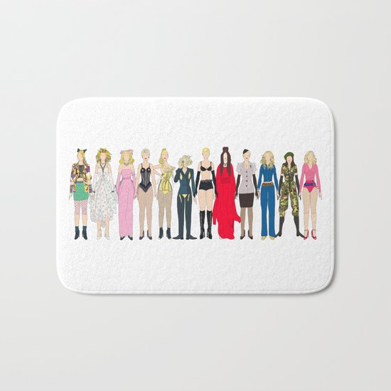 Outfits of Madge Fashion Bath Mat