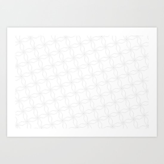 helix pattern#1 Art Print