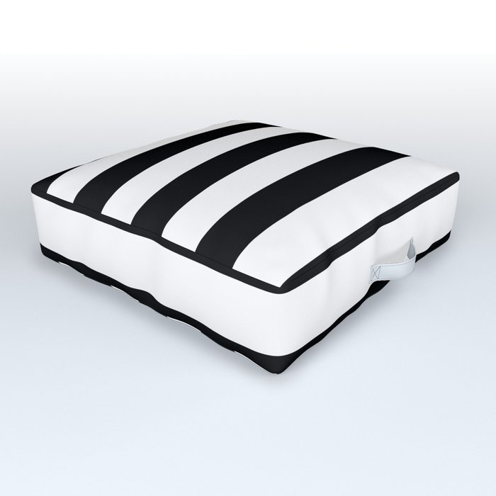 Black and white floor cushion sales