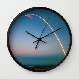 SpaceX Rocket Launch Wall Clock