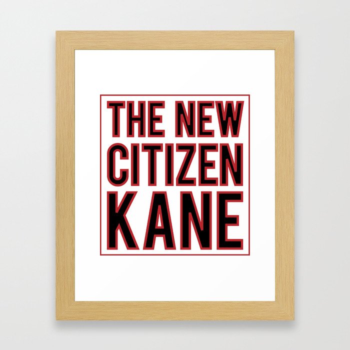 The New Citizen Kane Framed Art Print