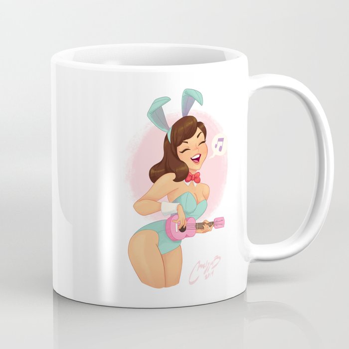 ukulele bunny  Coffee Mug