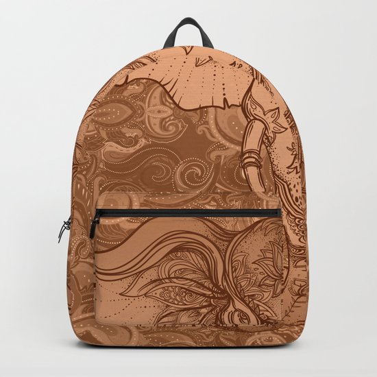 Sepia Ganesha Backpack