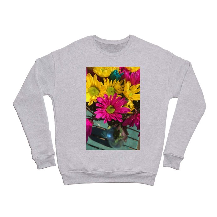 Raw Flowers 1 Crewneck Sweatshirt