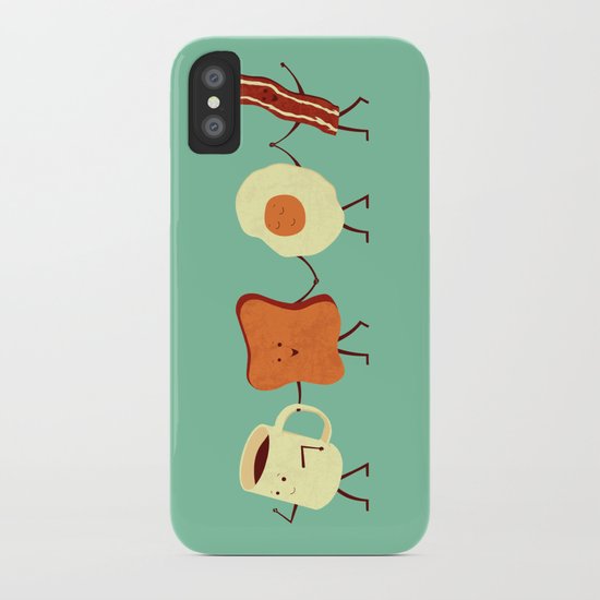 Let's All Go And Have Breakfast iPhone Case