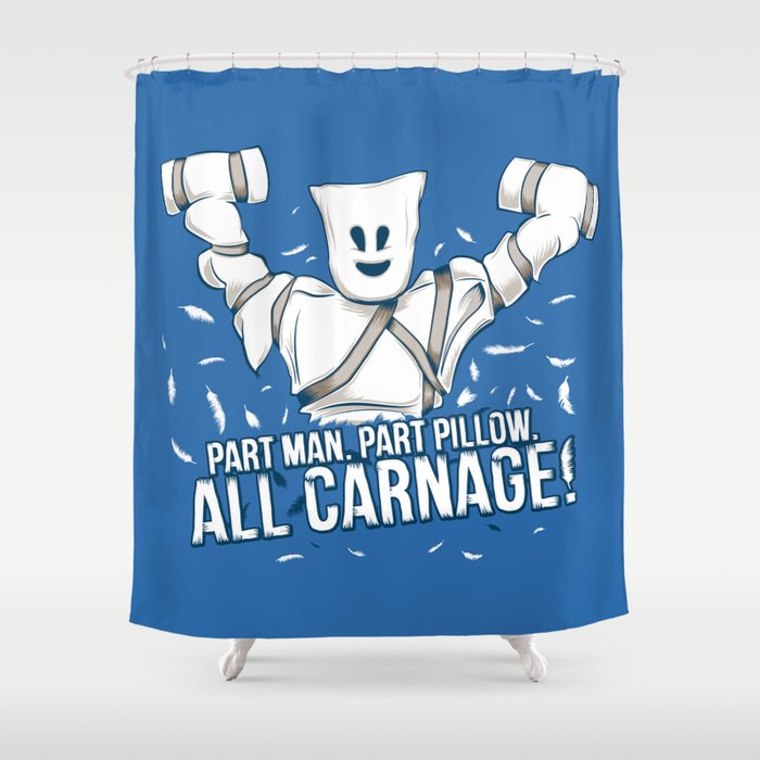 All Carnage! Shower Curtain