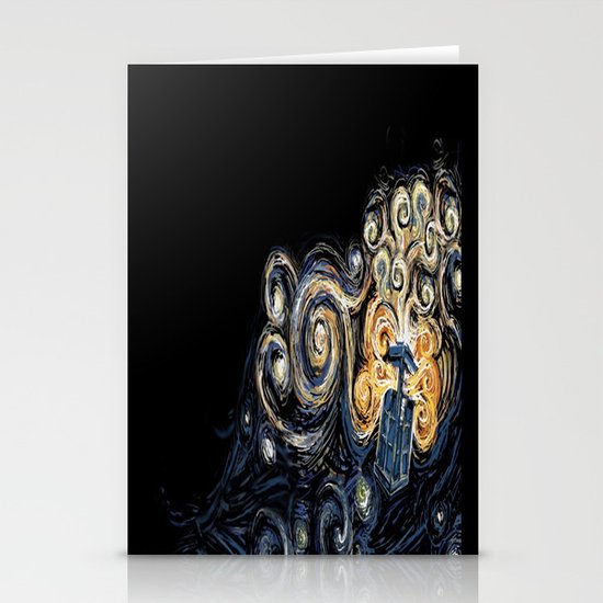 Doctor Who Van Gough Stationery Cards