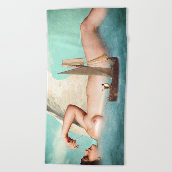 Guardian Angel Beach Towel