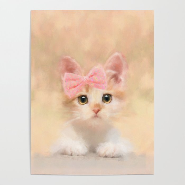 Kiki Kitten Poster