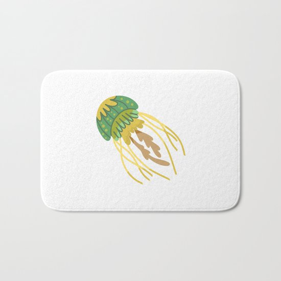 Cute Jellyfish Bath Mat