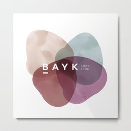 Bayk Cake Shop Metal Print