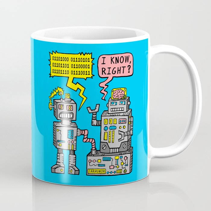 Robot Talk Coffee Mug