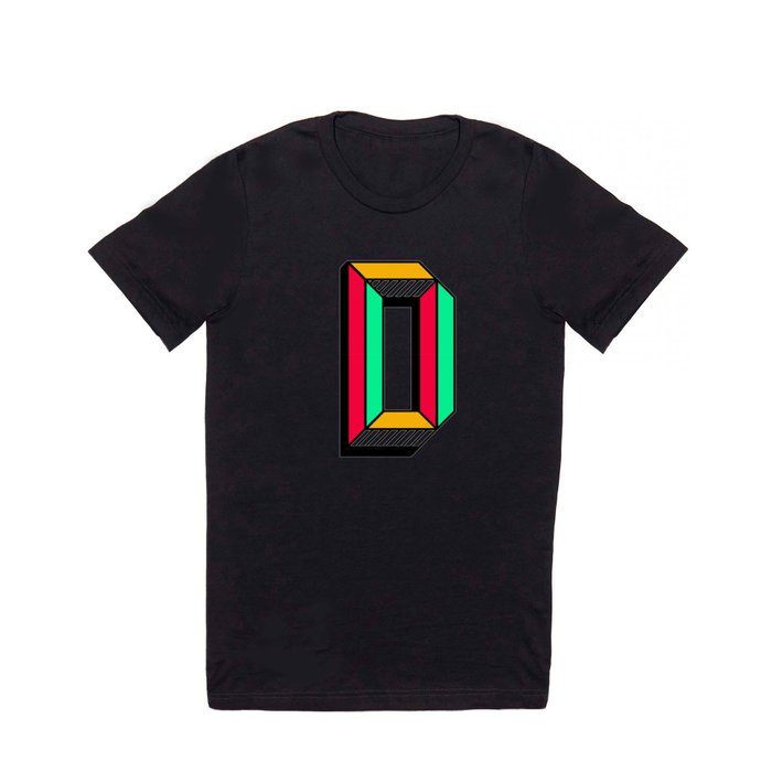 Letter D T Shirt