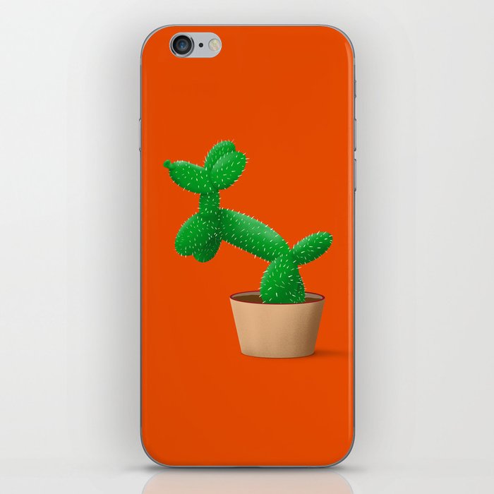 Cactus dog iPhone Skin