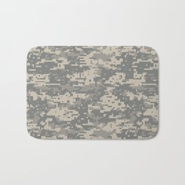 Army Digital Camo Camouflage Digis Digicam UCP Military Bath Mat | Navy, Digis, Pixelated, Military, Specialforces, Combat, Camouflage, Uniform, Unitedstates, Troops 