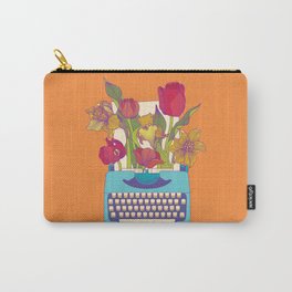 Flowering words Carry-All Pouch
