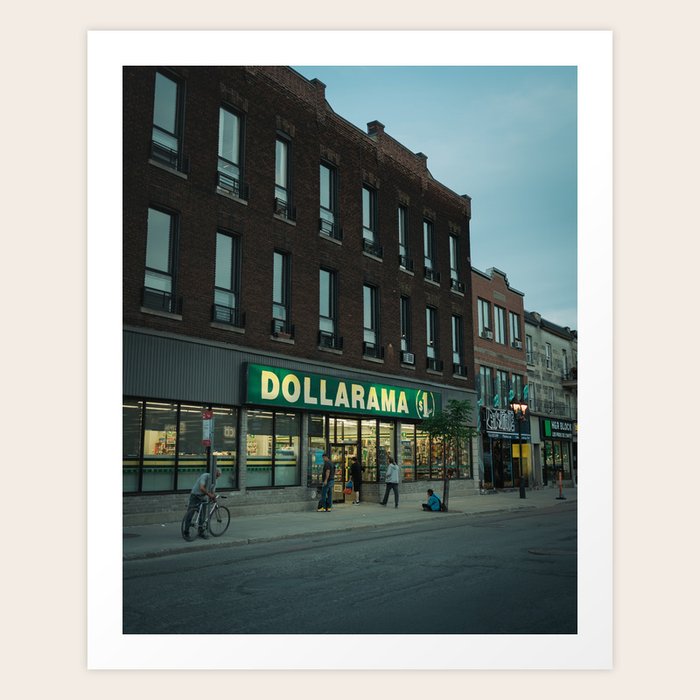 Dollarama Art Print by Jon Bilous Society6