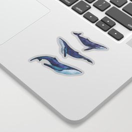 Three big space whales illustration Sticker | Whale, Whaleillustration, Fish, Spacewhale, Spacecreature, Bluewhale, Cosmoswhale, Illustration, Oceancreature, Nightskyanimal 