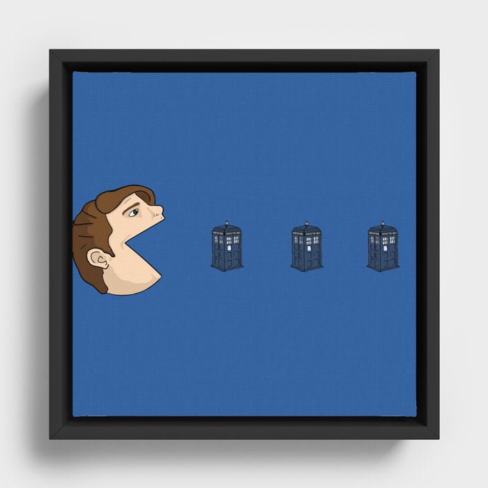 The Doctor Framed Canvas