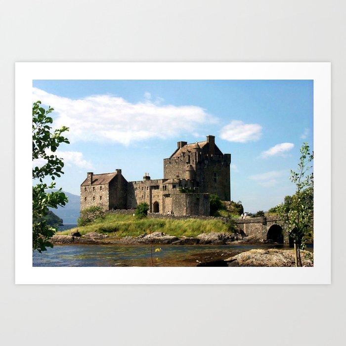 Eilean Donan Castle Art Print