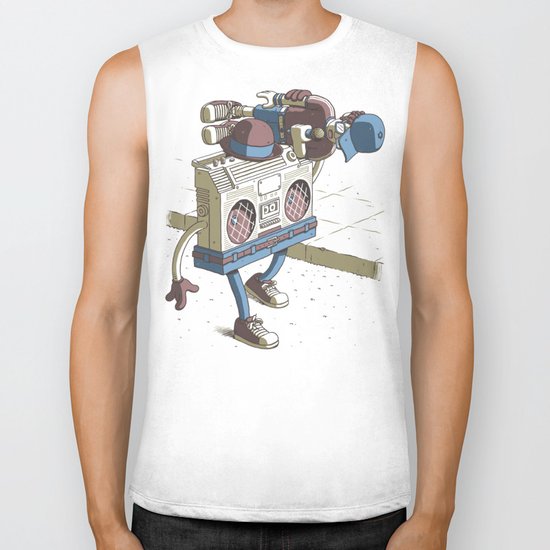 Human Boombox Biker Tank