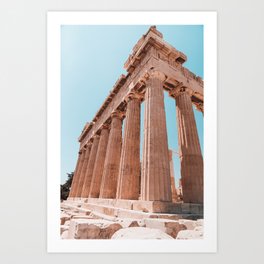 Akropolis Athens Greece | Travel Photography Europe Art Print