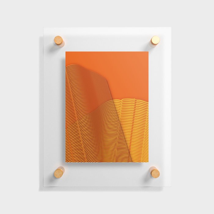 Abstract bright background Floating Acrylic Print