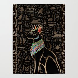 Egyptian Cat - Bastet  Poster