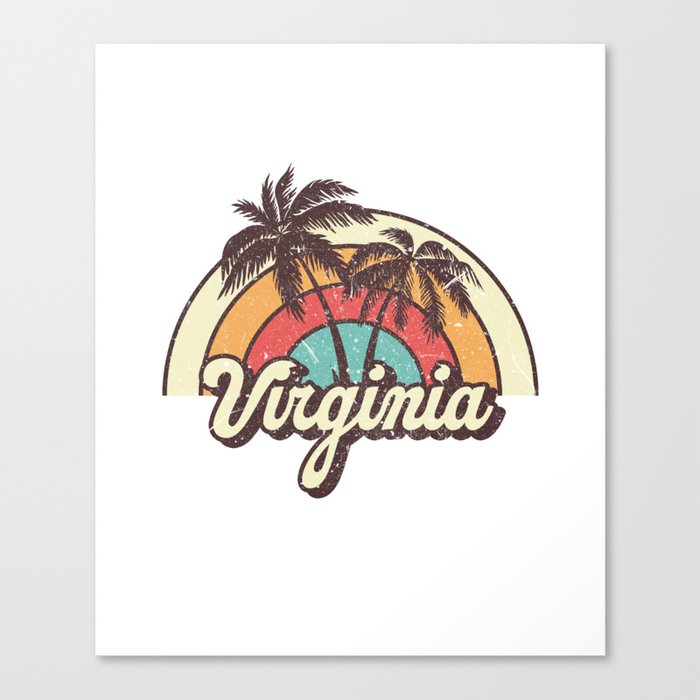 Virginia beach city Canvas Print