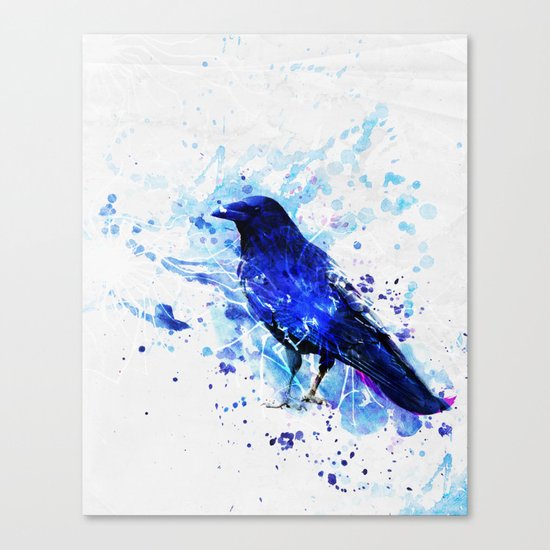 the crow Canvas Print