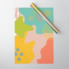 Abstract Memphis Style Wrapping Paper