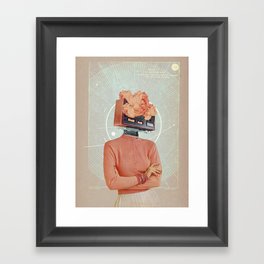 Not a Chance I'll Forget You Framed Art Print