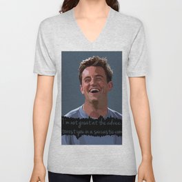 Chandler Bing V Neck T Shirt