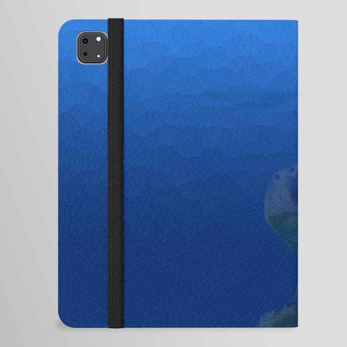 Sea turtle in Ocean iPad Folio Case