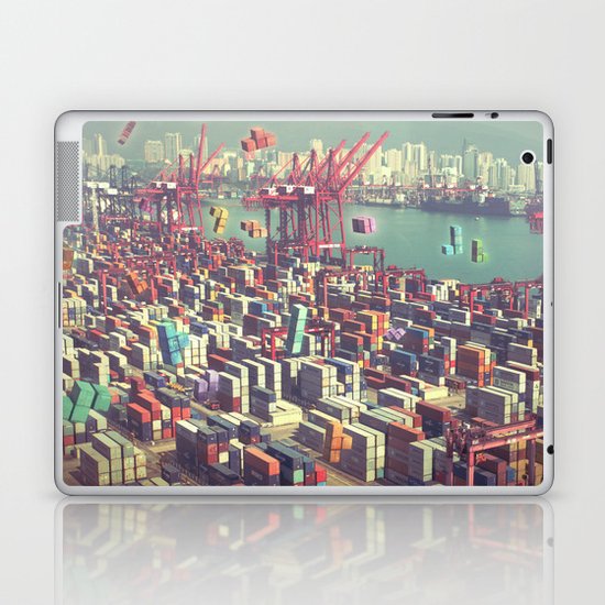 Pier Tetris Laptop & iPad Skin