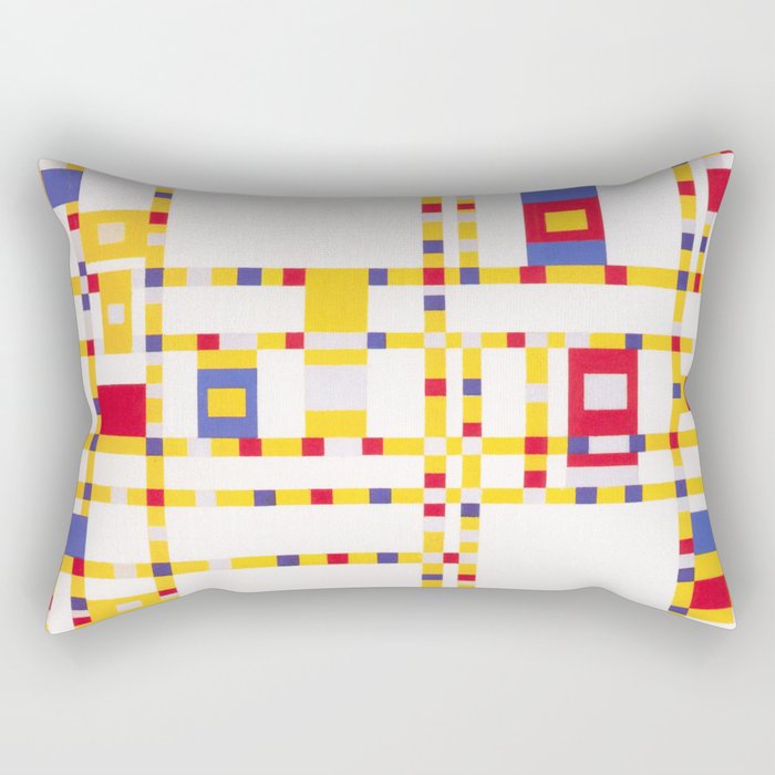 Piet Mondrian abstract Rectangular Pillow